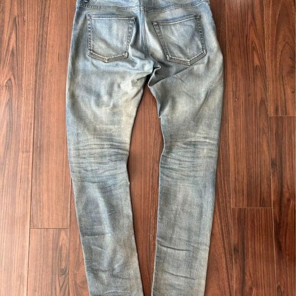 John Elliott Gray Slim Men Jeans - Picture 5 of 9